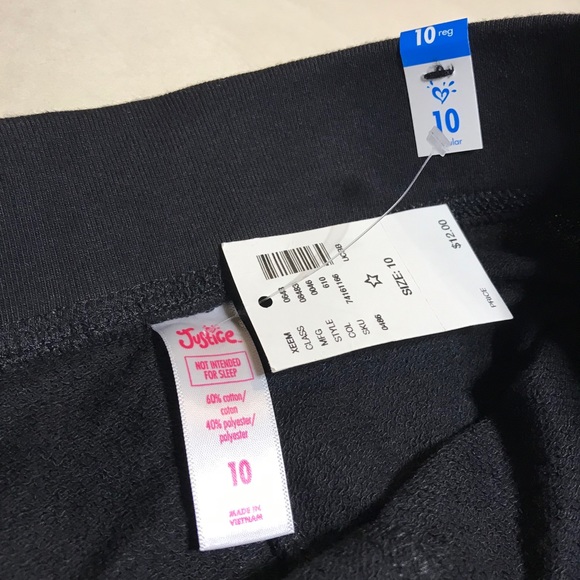 6 Justice Girls Shorts Bundle,mid-thigh size 10-12 - Picture 9 of 10